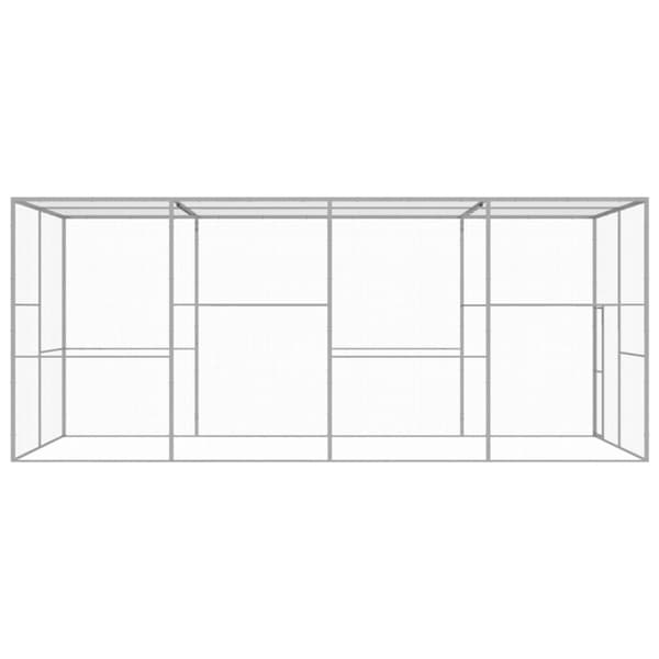 Kattbur 6x3x2,5 m galvaniserat stål