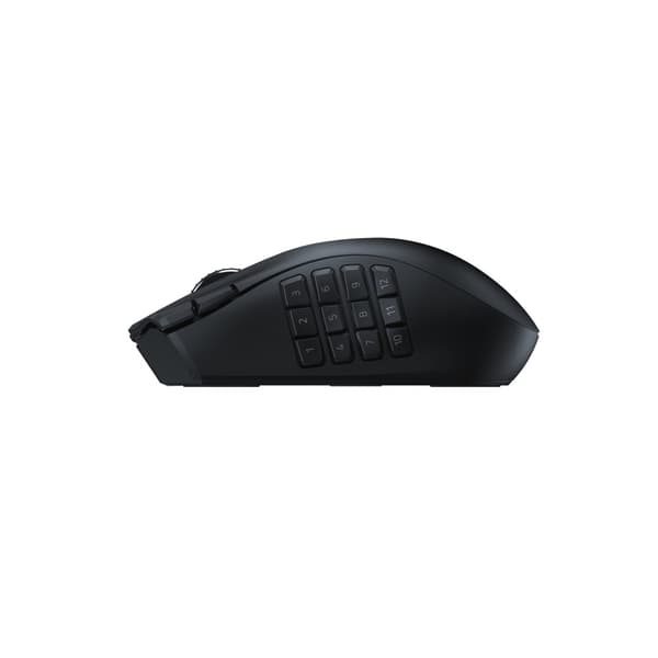 Razer Naga V2 HyperSpeed datormöss högerhand Trådlös RF + Bluetooth Optisk 30000 DPI
