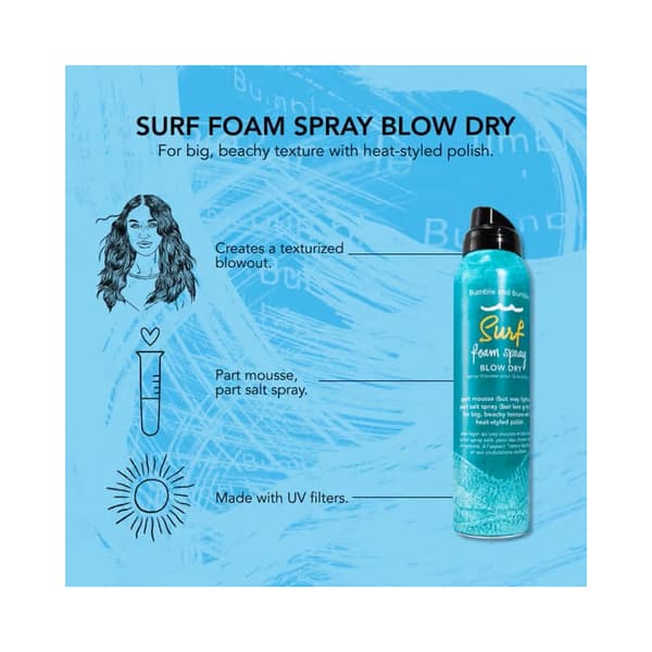Surf Foam Spray Blow Dry 150ml