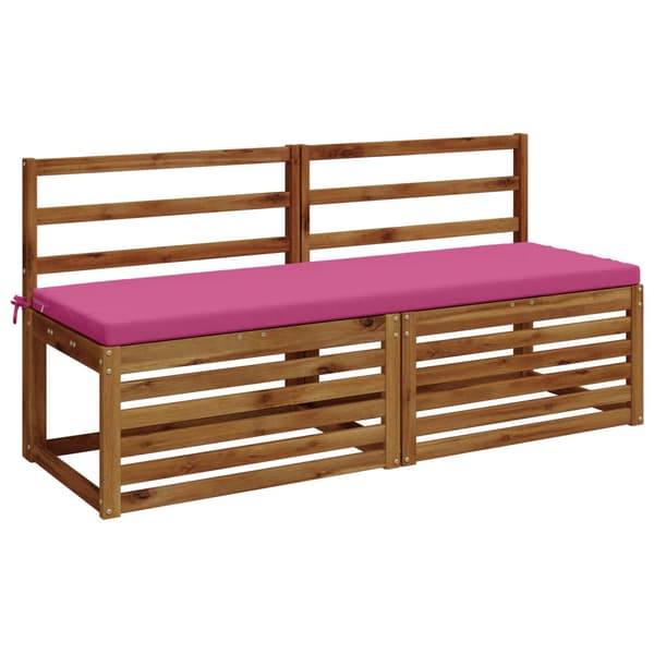 Bänk kudde SOEST 100% Polyester Rosa 140 x 50 x 5 cm