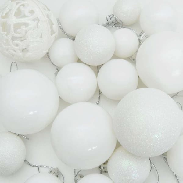 Julprydnad Set med 300 LED-lampor 120 pcs Vit Plast