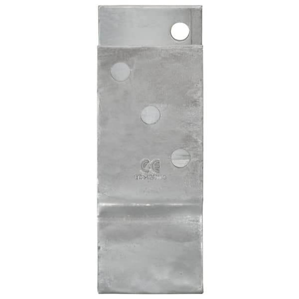 Jordankare 6 st silver 10x6x15 cm galvaniserat stål