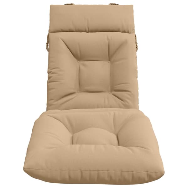 Solstol Kudde VIANEN 100% Polyester Sand 200 x 60 x 8 cm