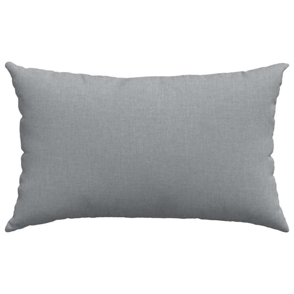 Sofakuddar 2 pcs Ljusgrå 50 x 30 cm tyg
