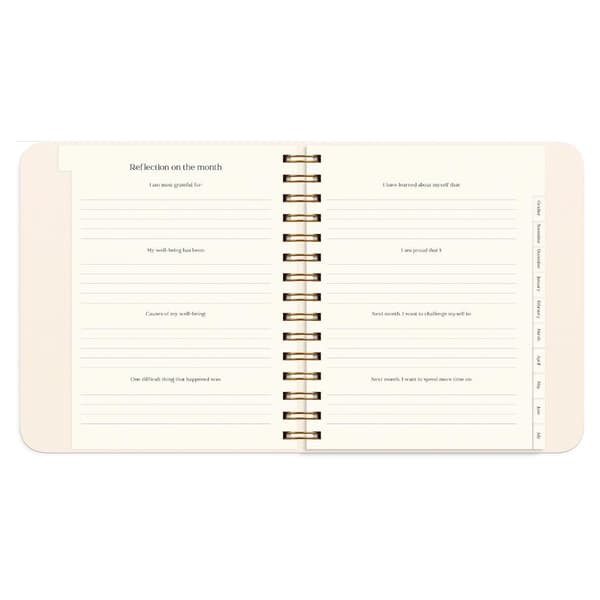 Life Planner Delicate Flowers 2027