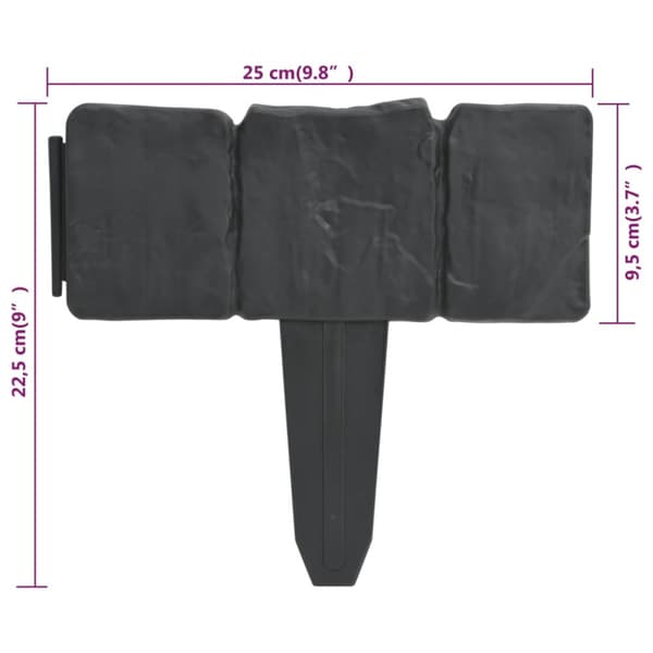 Rabattkant plast stendesign 41 st 10 m