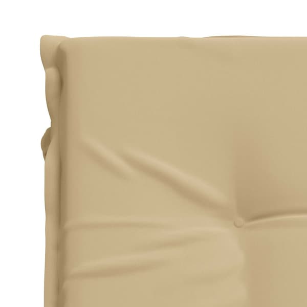 Solstol Kudde GEMERT 100% Polyester Beige 190 x 70 x 9 cm