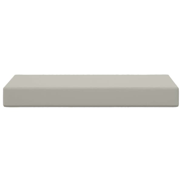 Utomhus sitskudde Grå 80 x 40 x 8 cm 100% Polyester