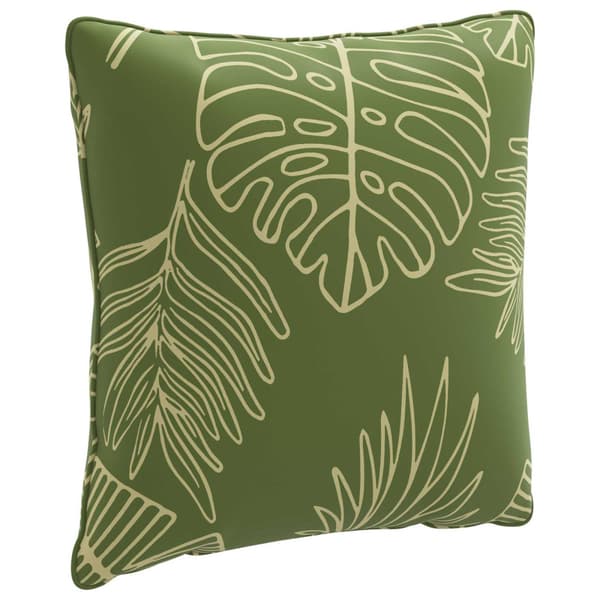 1-delad ryggkudde PUTTEN 100% Polyester Bladdesign