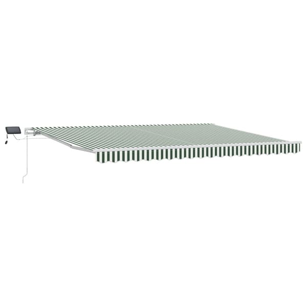 Utfällbar markis med 450 ×350 cm tyg