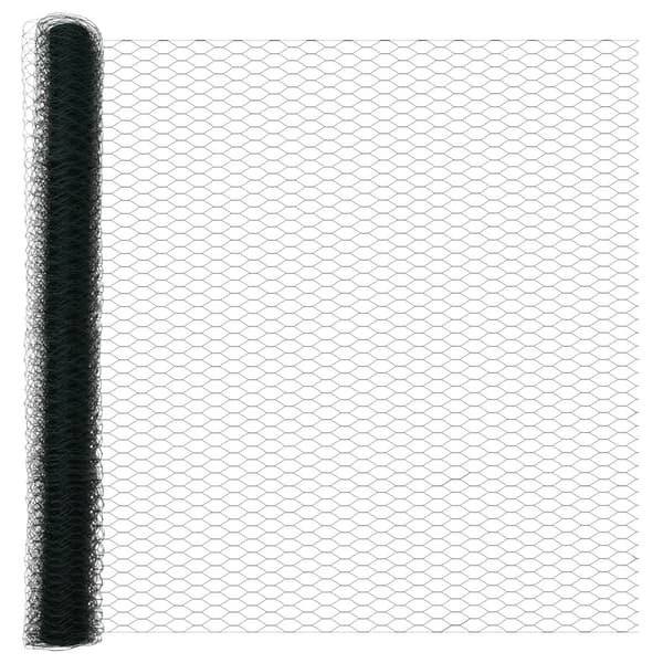 Hexagonstängsel Grön 1,6 x 50 m PVC