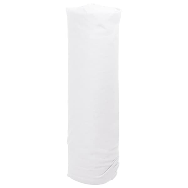 Ogräsduk 1x50 m polyesterfiber vit