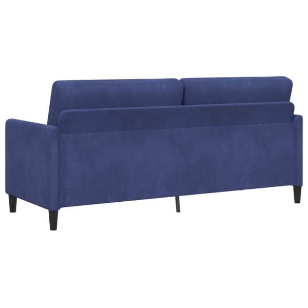 Soffa med förvaring Polisblå 192 x 78 x 87 cm Polyester