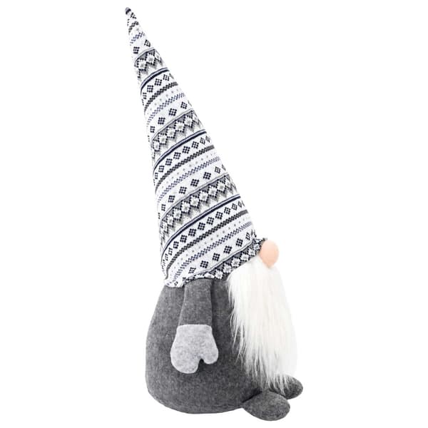 Julnisse Grå 60 cm Polyester