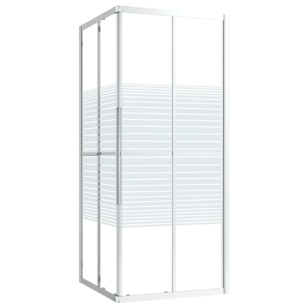 Duschvägg ESG 80x80x180 cm