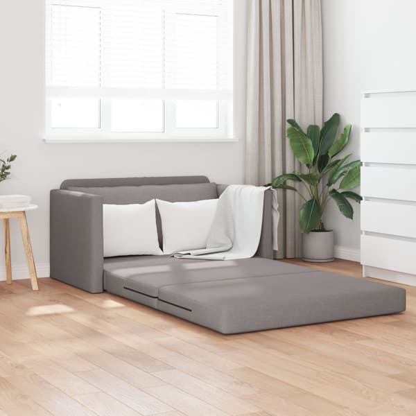 Soffsäng 110cm Taupe tyg