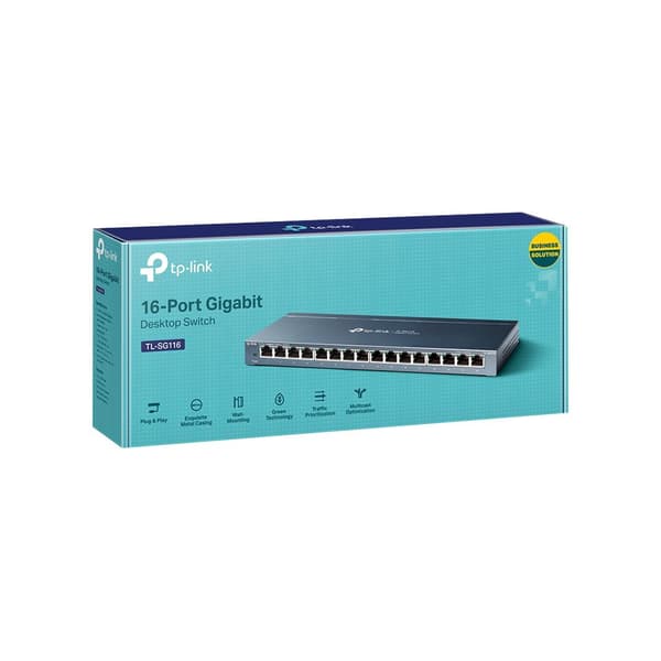 TP-Link TL-SG116 - switch - 16 portar