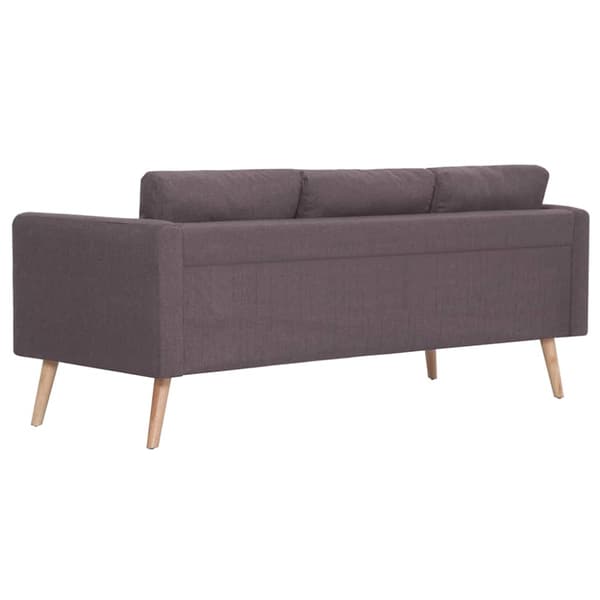 Soffgrupp 2 delar tyg taupe
