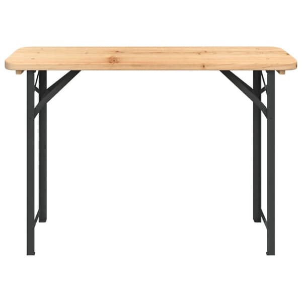 Bargrupp 3 delar hopfällbar massiv gran