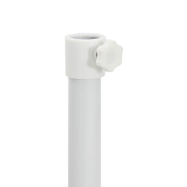 Parasolställ Vit Stål for 25-32 mm Pole