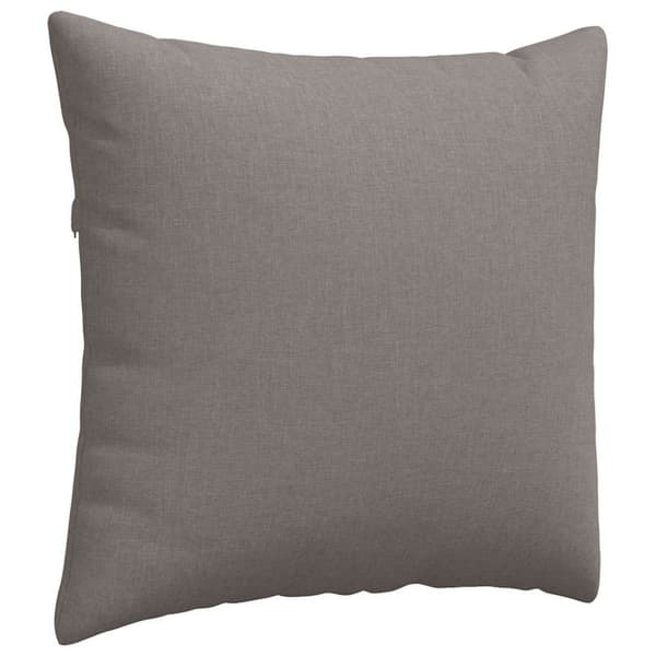 Sofakuddar 2 pcs Taupe 45 x 45 cm tyg