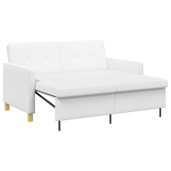 Pull Out Sofa Bed Vit Tyg
