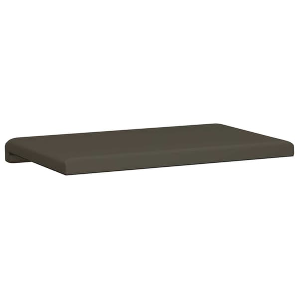 Bänk kudde Konstläder Grå Djup 35 cm