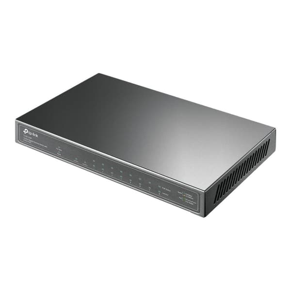TP-Link TL-SG1210P - switch - 10 portar - ohanterad