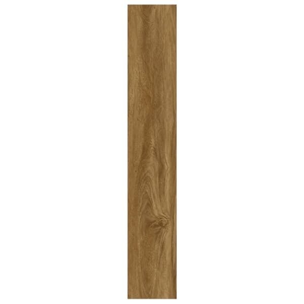 Väggpaneler träimitation brun PVC 2,06 m²