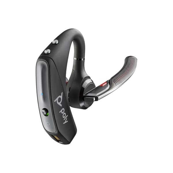 HP Poly Voyager 5200 UC - headset - USB-A via Bluetooth-adapter