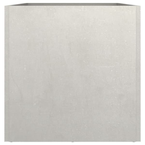 Odlingslåda silver 62x30x29 cm rostfritt stål