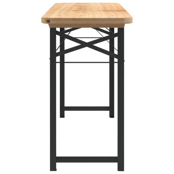 Bargrupp 3 delar hopfällbar massiv gran