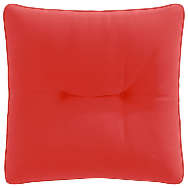 Ryggkudde PUTTEN 100% Polyester Röd 40 x 40 x 10 cm