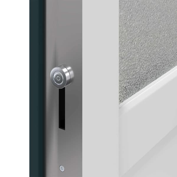 Sidentré Dörr Antracit 88 x 198 cm PVC