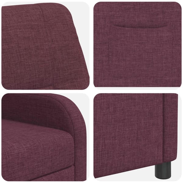 Recliner Lila Tyg