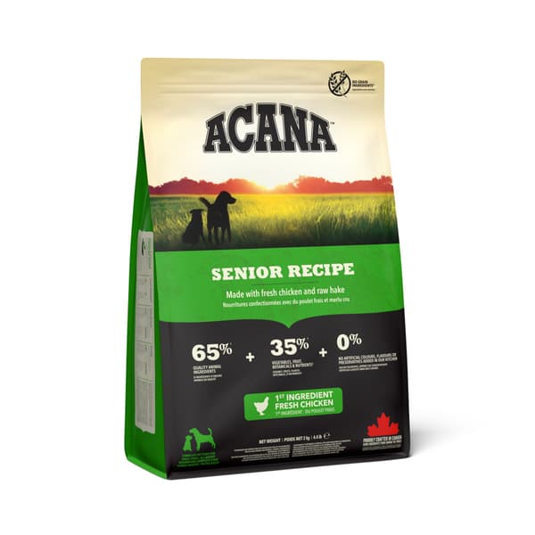 Senior Recipe Torrfoder för hund 2kg