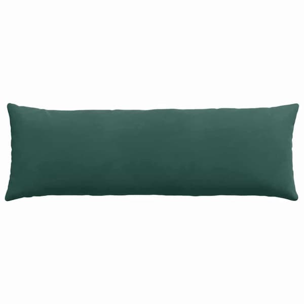 Sofakuddar 2 pcs Mörkgrön 120 x 40 cm Kordread tyg