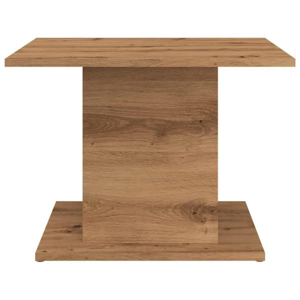 Soffbord artisan ek 55,5x55,5x40 cm konstruerat trä