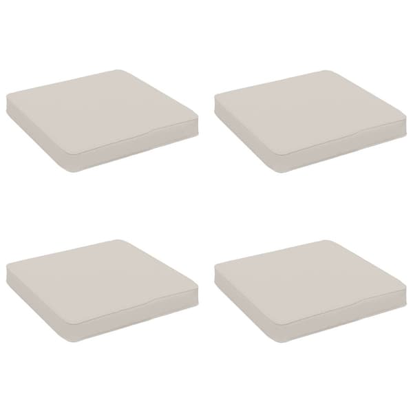 4-delade Sittdynor VUGHT 4 st 100% Polyester Vit
