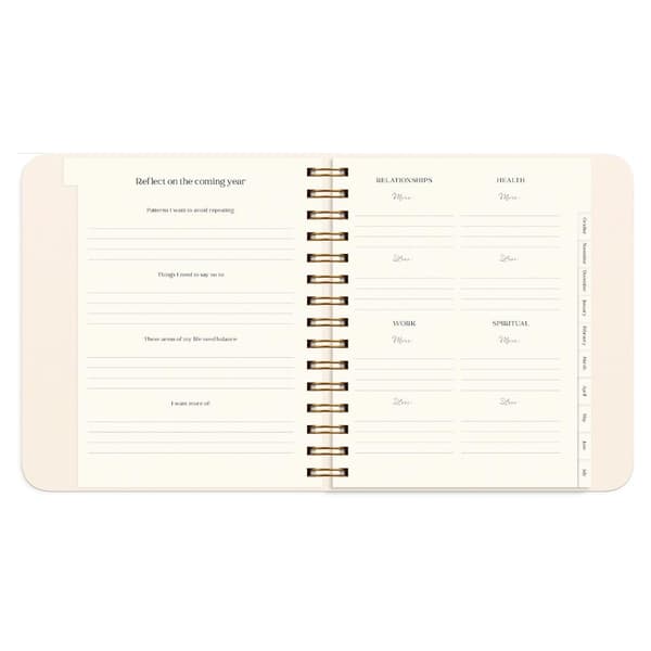 Life Planner Delicate Flowers 2027