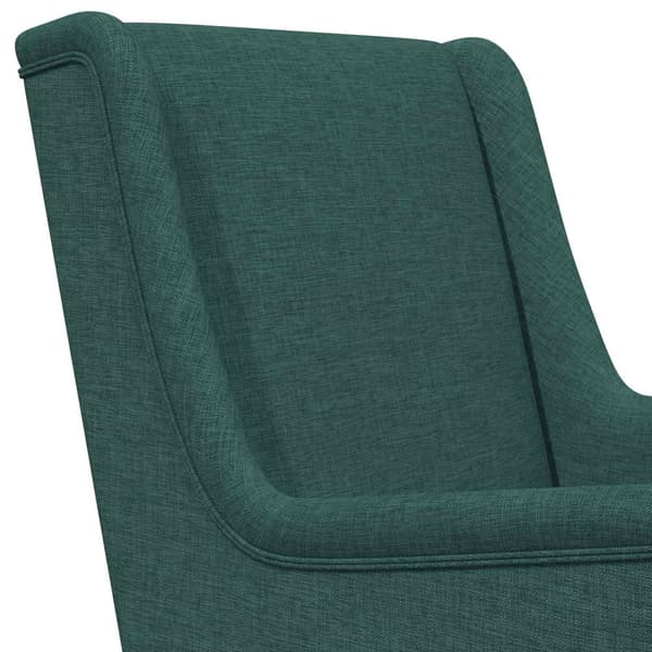 fåtölj Mörkgrön tyg