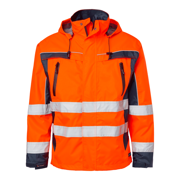 5217 Shell Jacket Fluorescent orange/navy Unisex