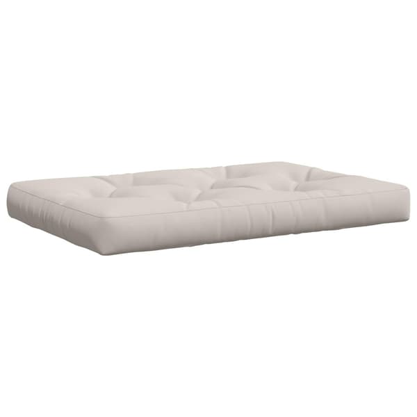 Pallkudd VIANEN 100% Polyester Vit 120 x 60 x 12 cm