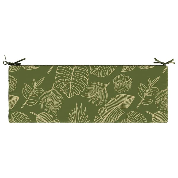 2-delade Bänk Kuddar SOEST 2 st 100% Polyester Bladdesign
