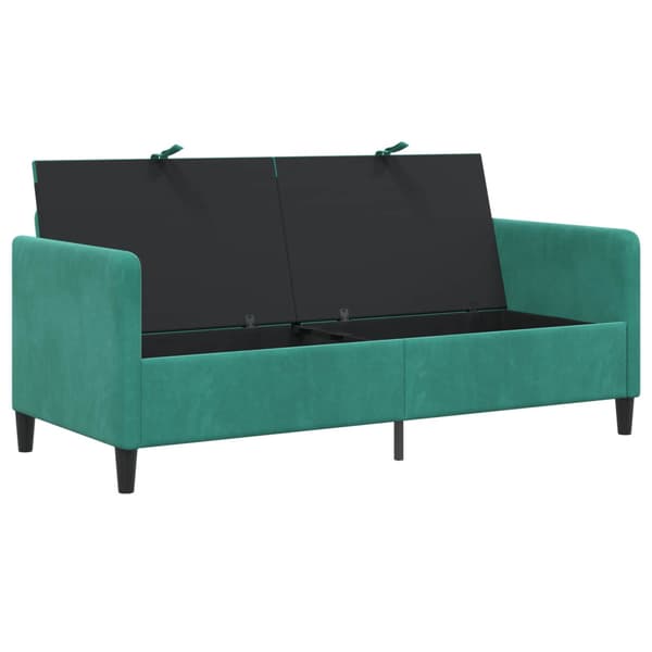 Soffa med förvaring Turkos 172 x 78 x 87 cm Polyester