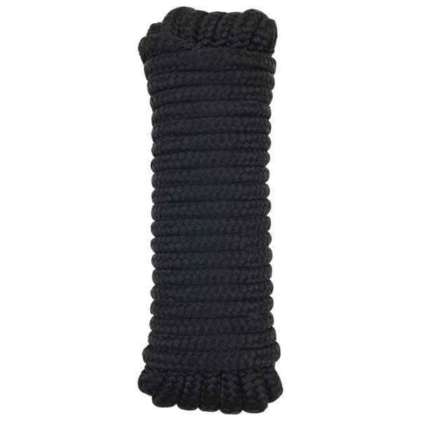 Båtsnöre 6 m 1.2 Svart Polyester