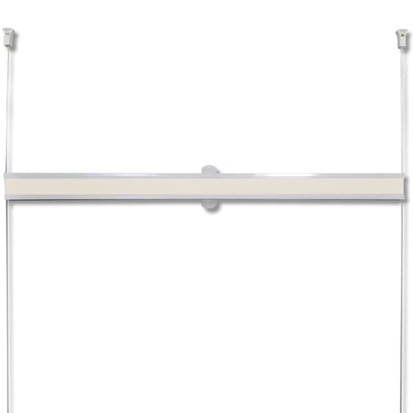 Plisségardin 80x100 cm creme