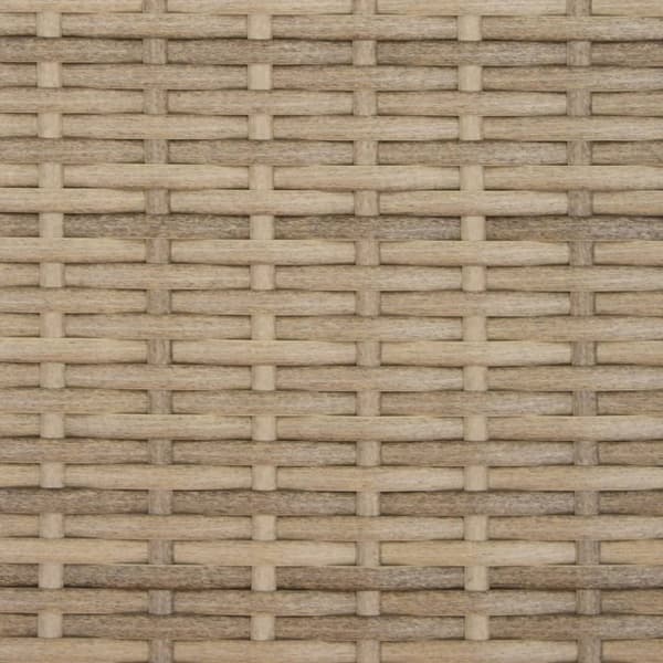 Solstolar 2 st med bord beige konstrotting