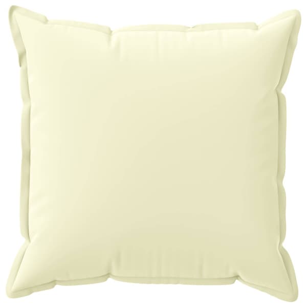 Kuddöverdrag 6 st HOUTEN Gräddvit 65 x 65 cm Polyester