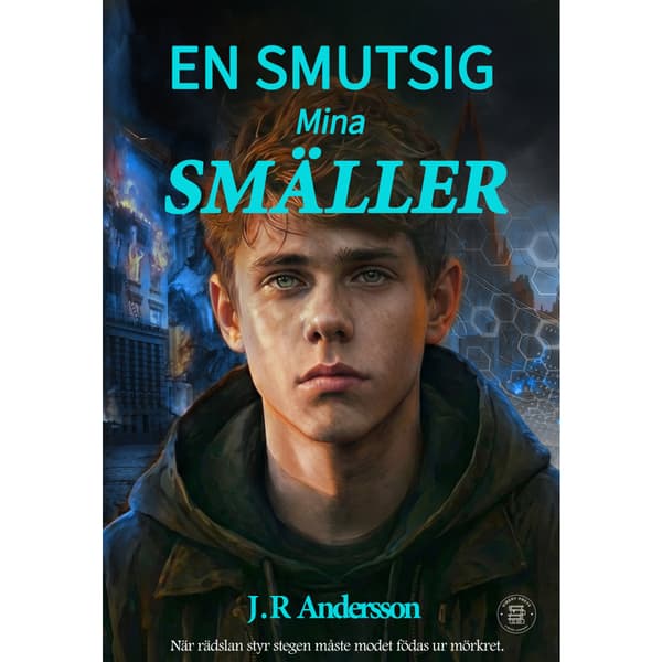 En smutsig mina smäller (bok, danskt band)